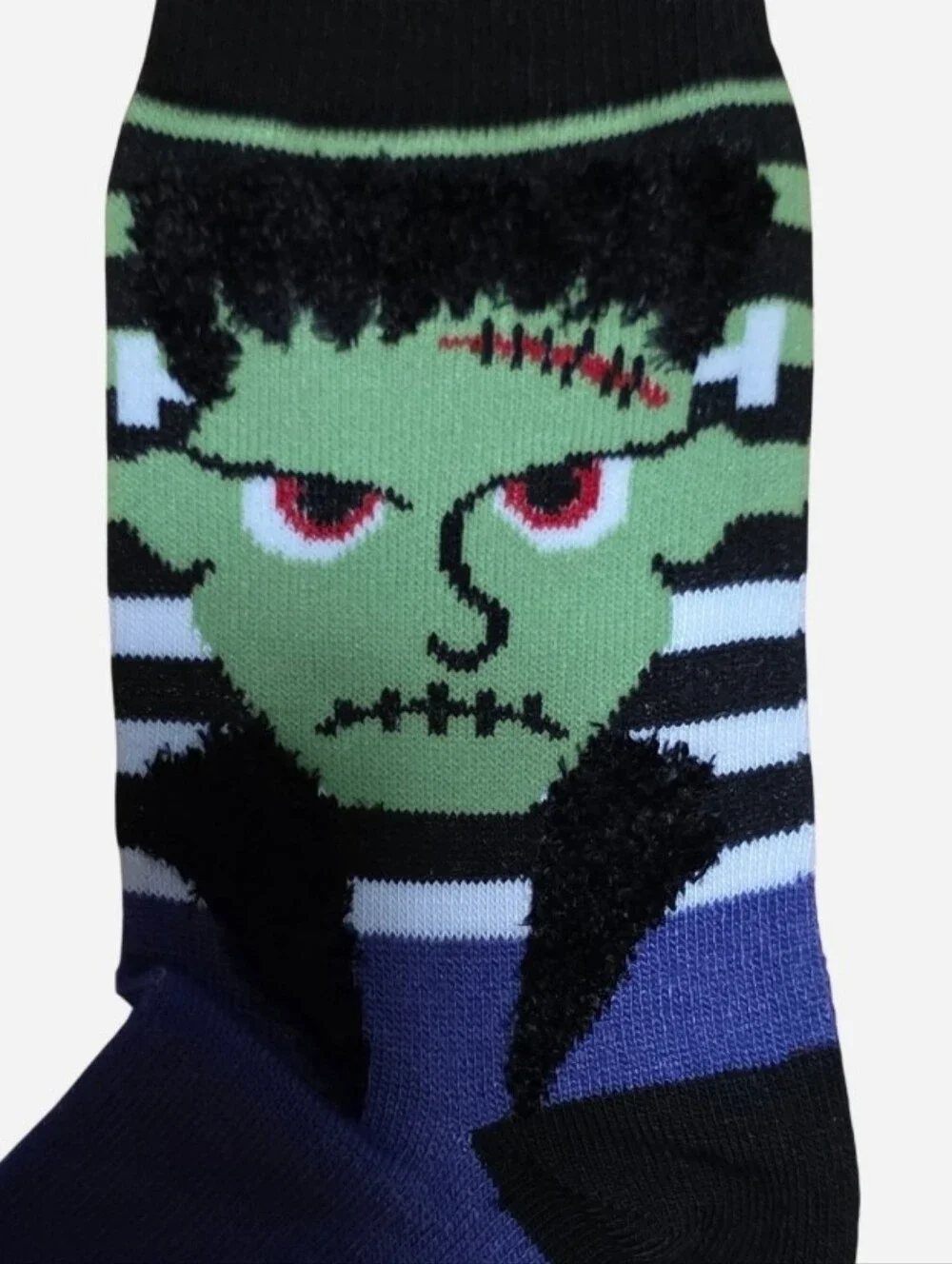 Halloween Fun Sock Bundle Bride Of Frankenstein Bats Jack-O-Lanterns, Eyeballs